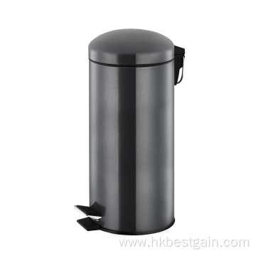 27 Litre Stainless Steel Dome Lid Pedal Bin